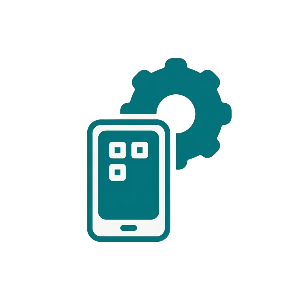 Illustration of robot vacuum app and smart feature factors